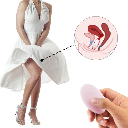 MiaoU S-Hande - вагинальные шарики с вибрацией и пультом ДУ